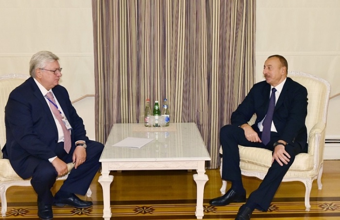 Azerbaijani president receives Rector of Moscow State Institute of International Relations